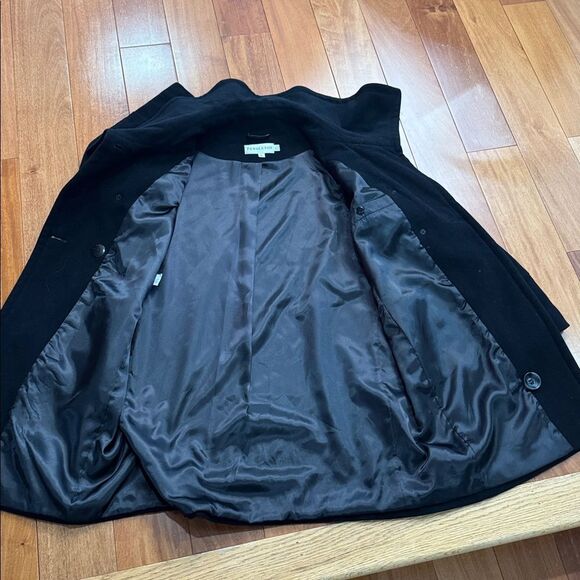 Pendleton Classic Black Wool and Cashmere Blende Coat size XL - Picture 7 of 11
